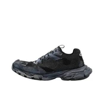 Balenciaga Track 3.0 Low Top Chunky Sneakers Women's Black Blue