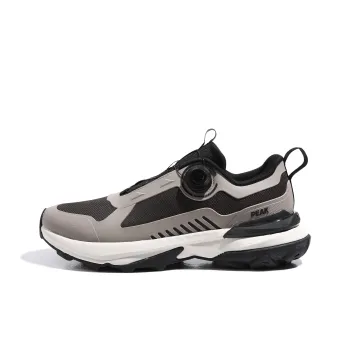 PEAK State Pole Cushioned Wear Resistant Coverage Low Top Trekking Shoes Men's Coffee Brown