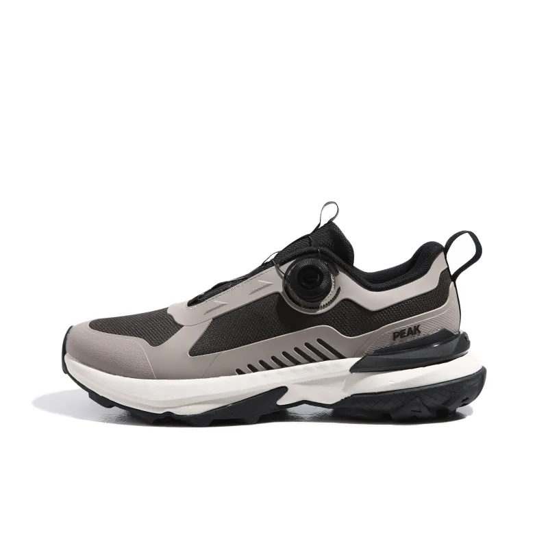 PEAK State Pole Cushioned Wear-Resistant Coverage Low-Top Trekking Shoes Men's Coffee Brown-0