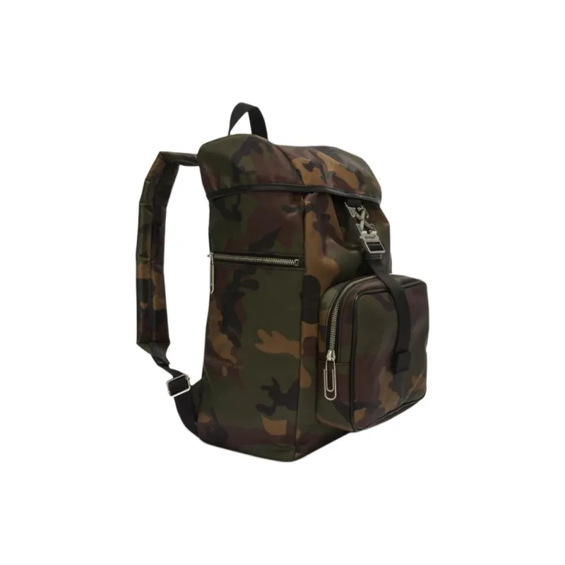 OFF WHITE Arrow Tuc Backpack Camouflage Multicolor-1