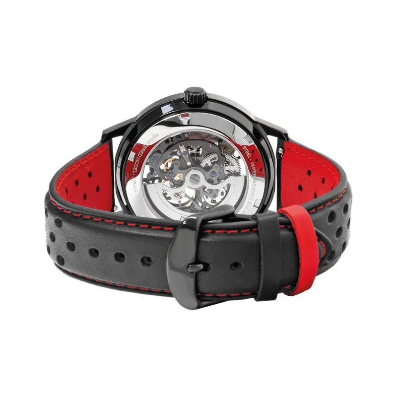 PierreLannier PADDOCK Wrist Watch Mechanical Movement Cut-Out Dial Men's Watches-3