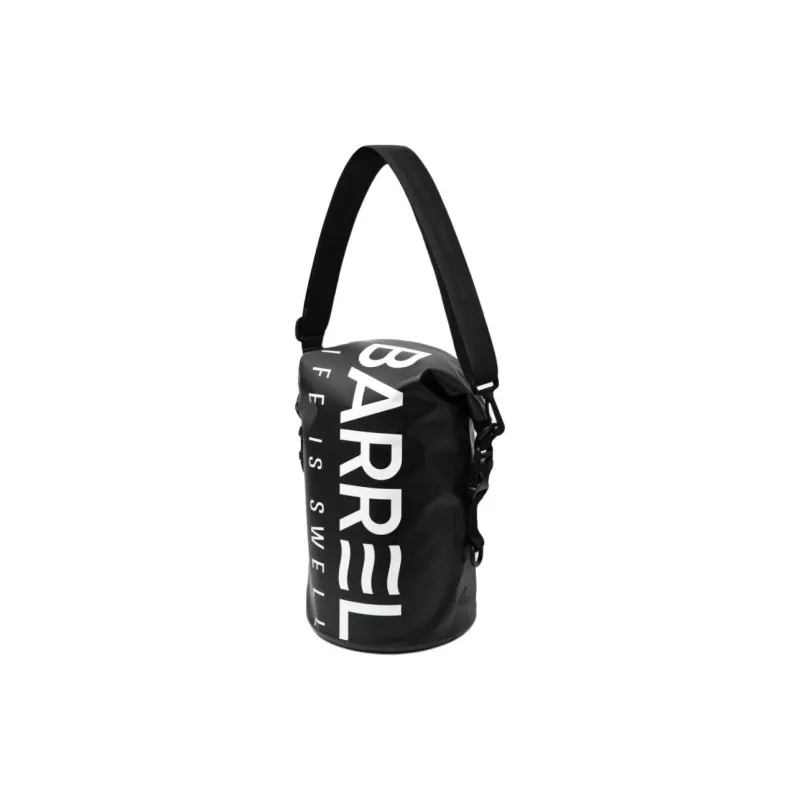 BARREL PVC Crossbody Bag Shoulder Bag Women's Black-2