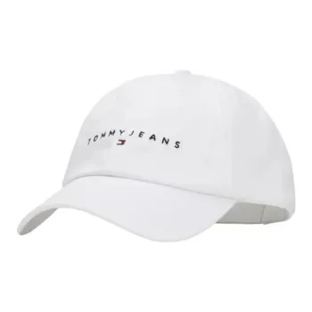 Tommy Hilfiger Cotton Baseball Caps Men's White