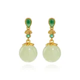 Gold Clear Water Green 10MM[with Certificate]