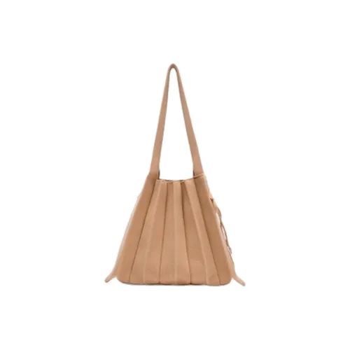 JOSEPH&STACEY Polyester Handbag Shoulder Bag Small Size Women's Latte