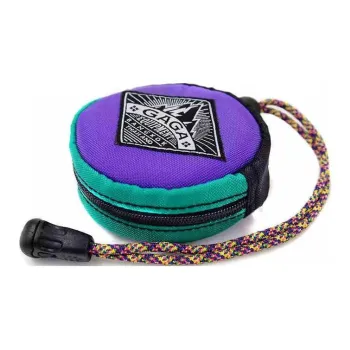 GAGA EQUIPMENT Canvas Key Pouch Mini Unisex Purple Green