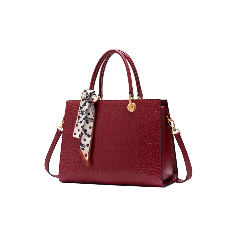 Old Man's Head Cow Leather Tote Bag Crossbody Bag One Shoulder Handbag Regular Women's Multicolor-25