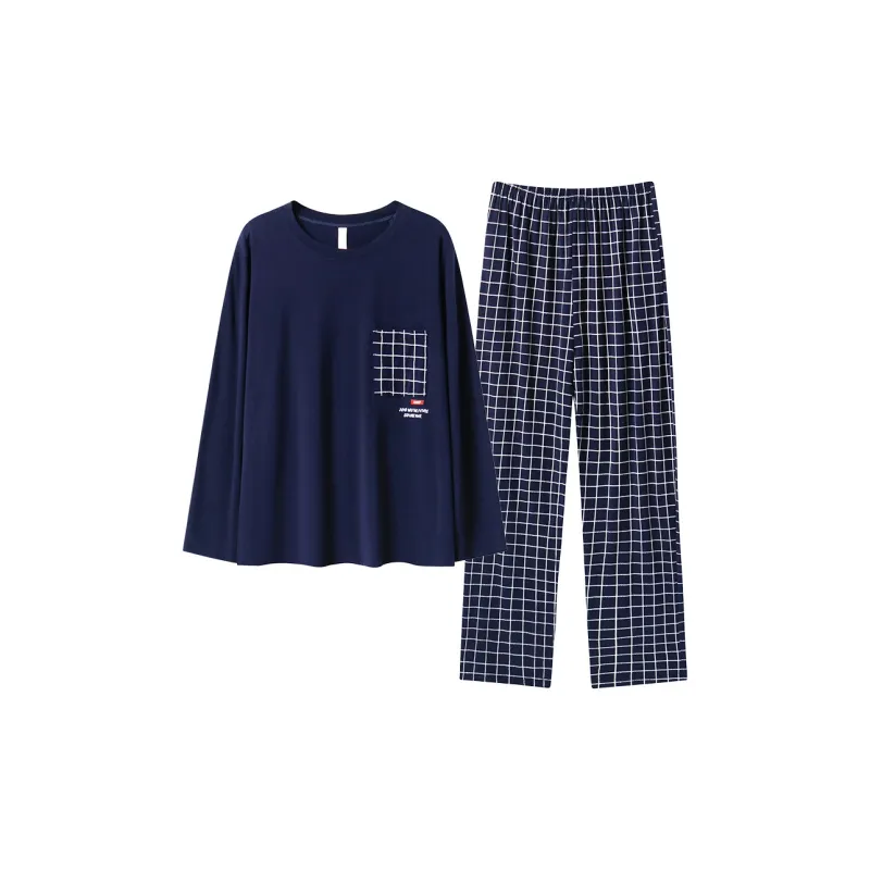 MADALLO Pajama Set Men's Dark Gray-7