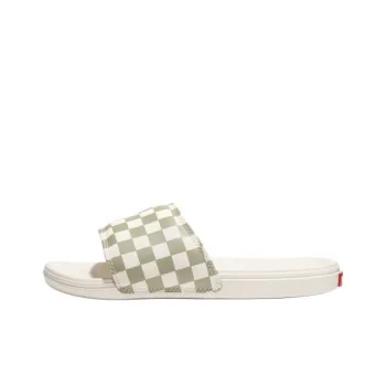 Vans Slip Resistant Abrasion Resistant Slide Slippers Women's Light Gray