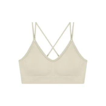 DOROSIWA Bra Women's Beige Yellow