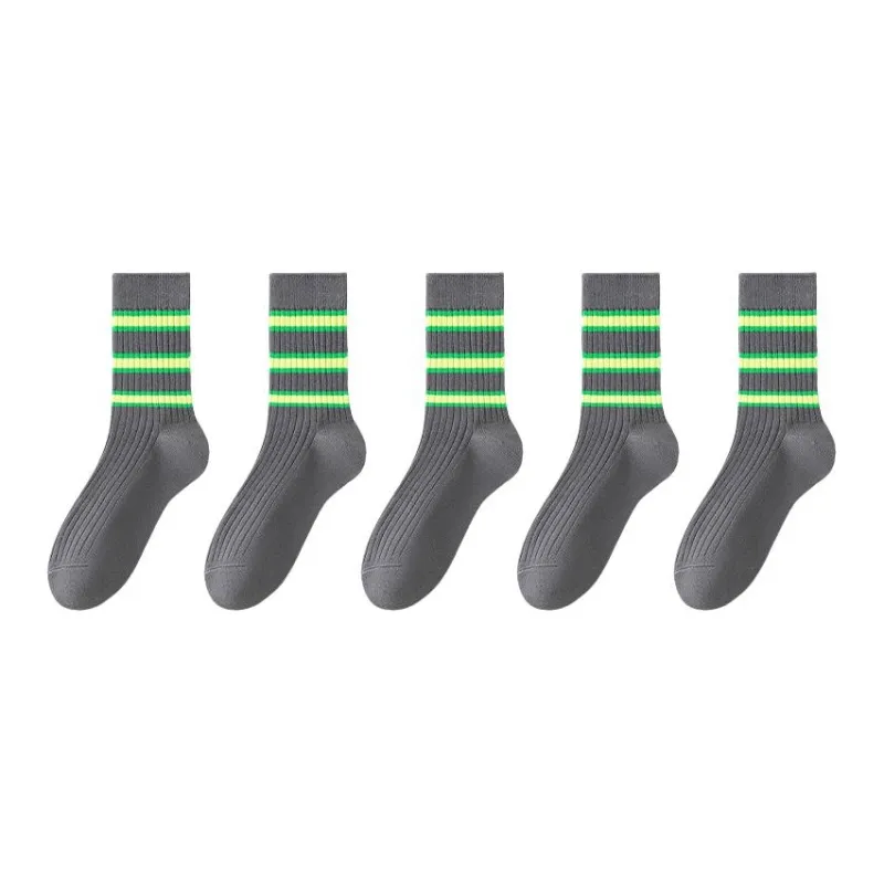 MIIOW Mid Calf Socks Men's Combo Set-20