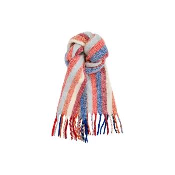 PISHUSHU Polyester Knit Scarves Unisex