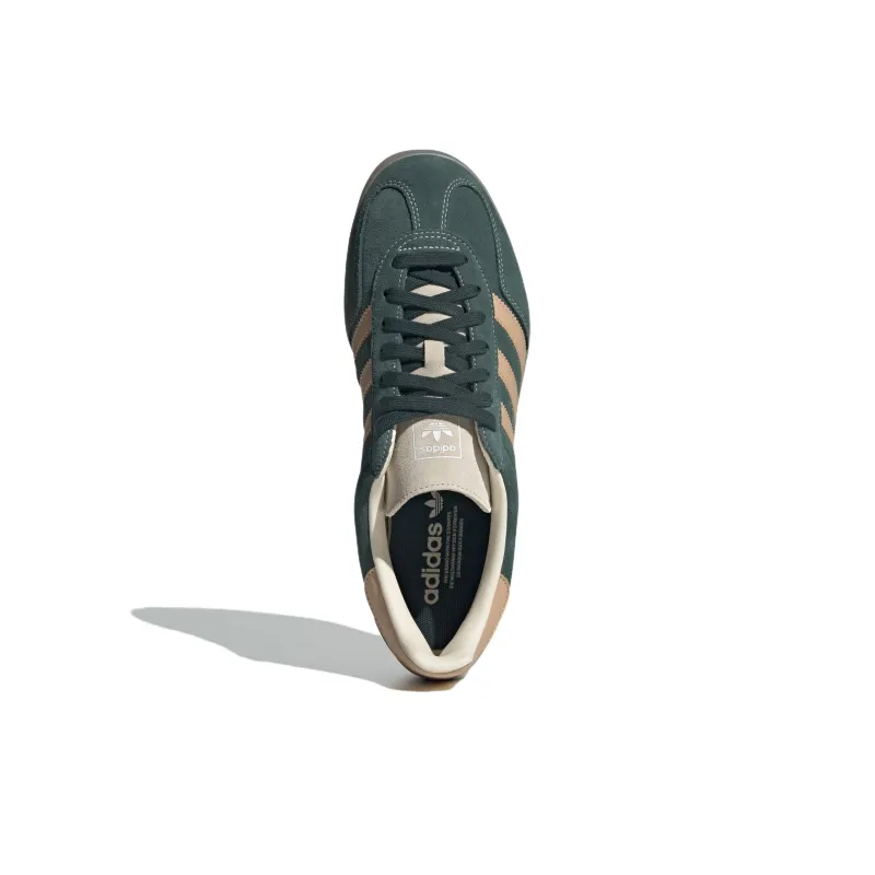 Adidas Gazelle Indoor Shadow Green Warm Sandstone-3