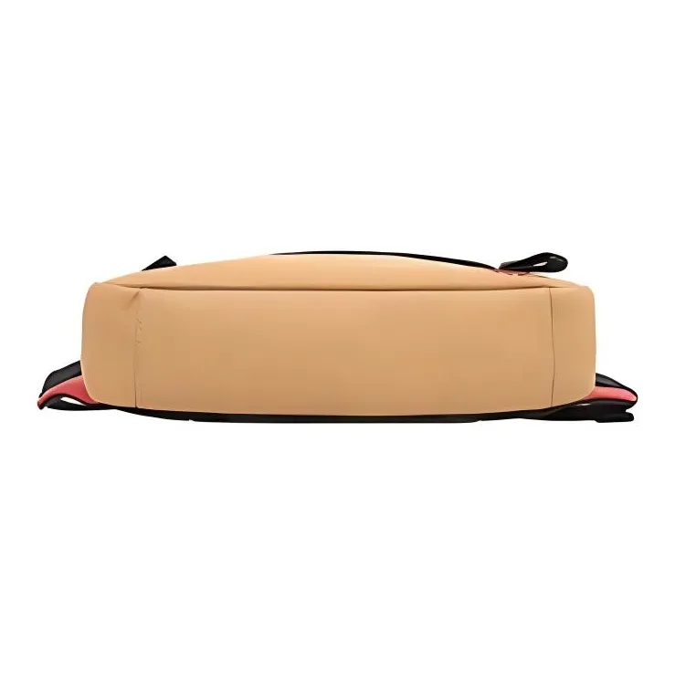 COACH Edge Smooth Calf Leather Sling Bag Fanny Pack Medium Size Men's Gold Brown & White-2