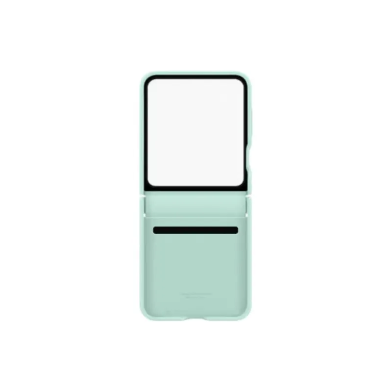 SAMSUNG Leather Material Minimalist Style Phone Cases Compatibility Samsung Galaxy Z Flip 6-4