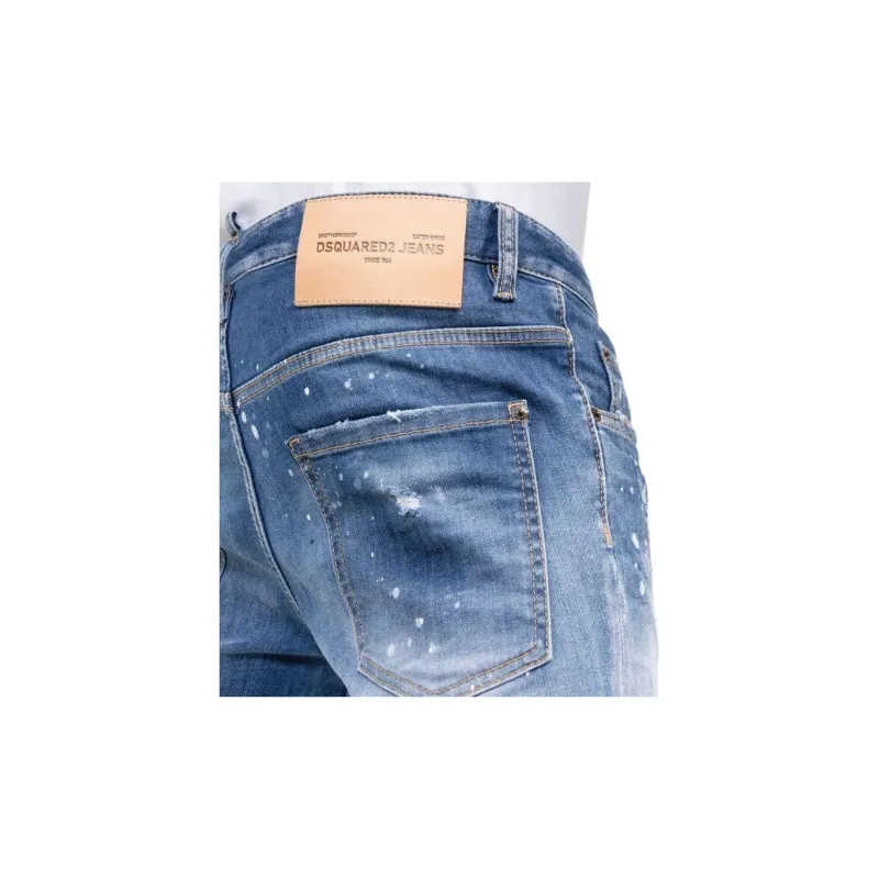 DSQUARED 2 Distressed Tapered Jeans-4