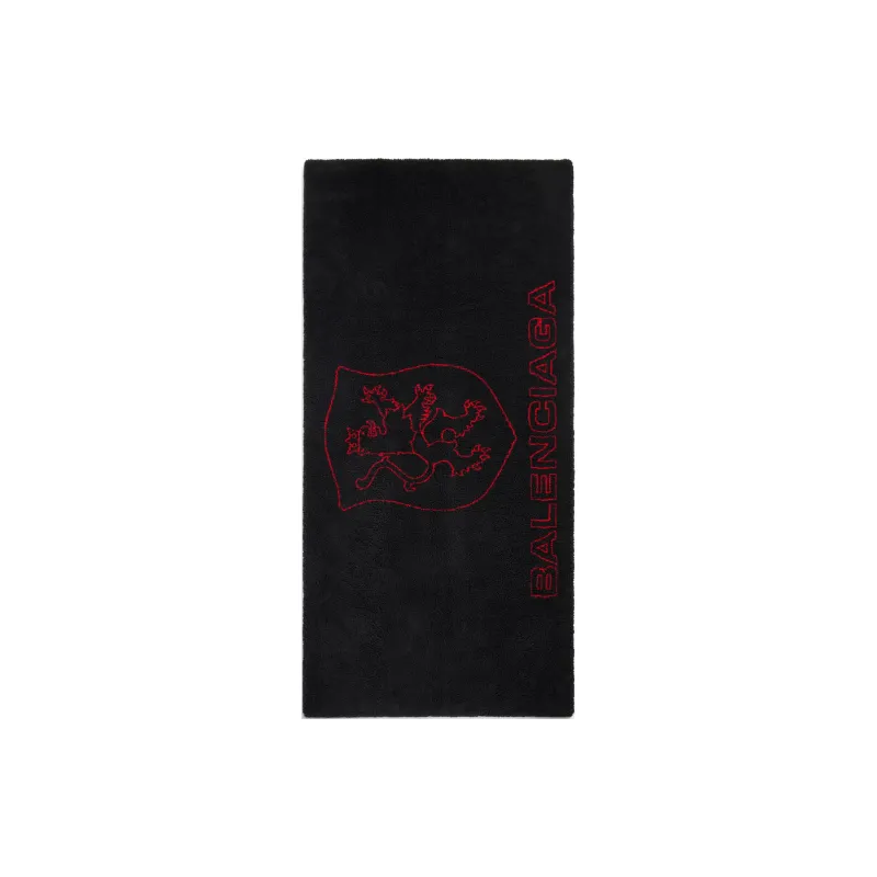 Balenciaga Polyester Shawls Men's Black-0