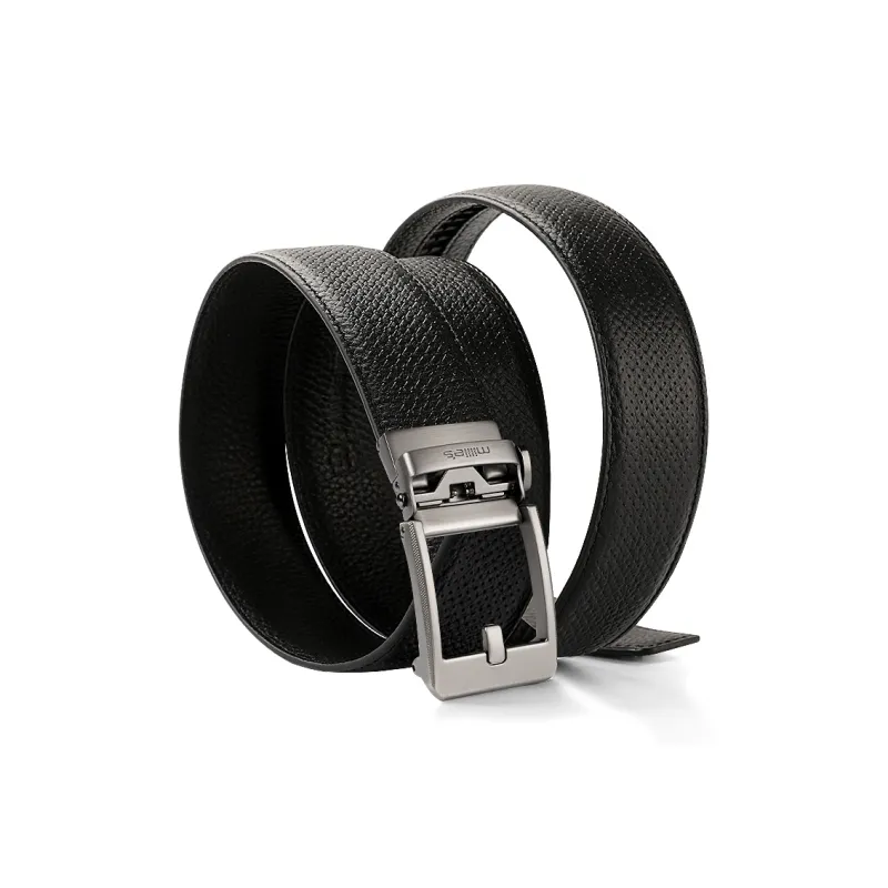 MILLIE'S Top Grain Cow Leather Leather Belts Men's Width  3.5cm-4