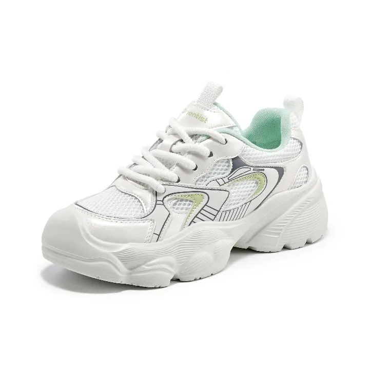 DUSTO Anti Slip Wear Resistant Low Top Chunky Sneakers Women's-1