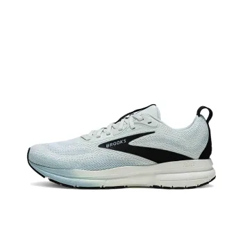 Brooks Anti Slip Wear Resistant Low Top Casual Running Shoes Men's Gray Blue Black