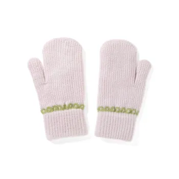 FREE RABBITⅡ Fingerless Touchscreen Compatible Fully Enclosed Insulated For Cold Weather Knit Gloves Unisex