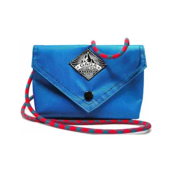 GAGA EQUIPMENT Nylon Fabric Envelope Bag Crossbody Bag Shoulder Bag Mini Unisex Blue
