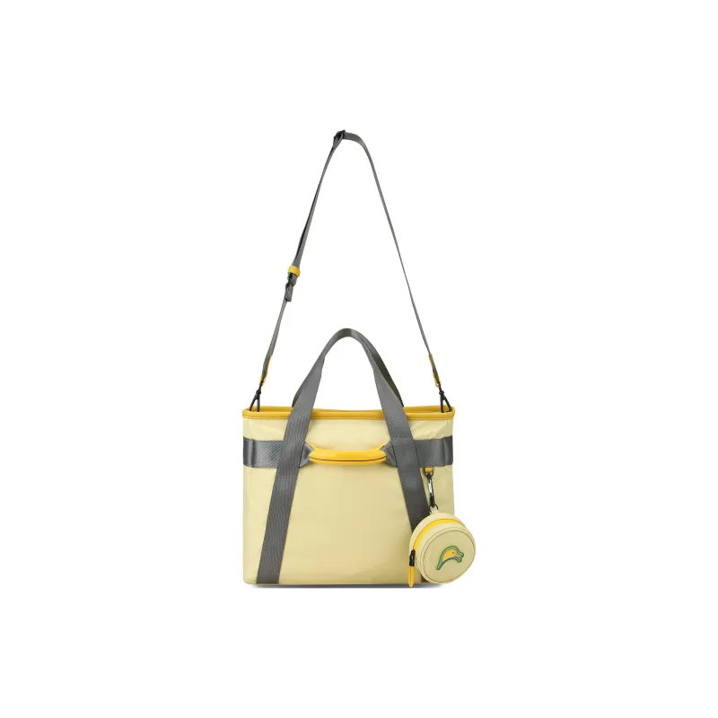 Mandarina Duck Polyester Tote Bag Shopping Bag Shoulder Bag Handbag Unisex Yellow-2