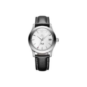 SHANGHAI Tribute Collection Automatic Mechanical Movement Cowhide Strap Men's Watches White Dial