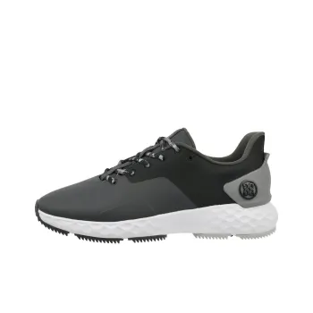 GFORE Anti Slip Wear Resistant Low Top Golf Shoes Men's Black Gray