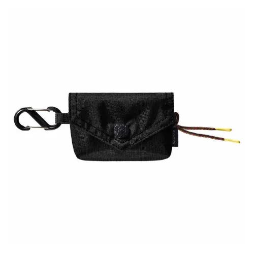 GAGA EQUIPMENT Nylon Fabric Envelope Bag Card Holder Mini Unisex Black