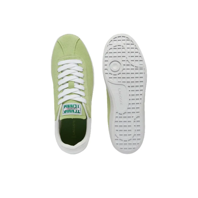 LACOSTE BASESHOT Low Top Skateboard Shoes Women's Green-4