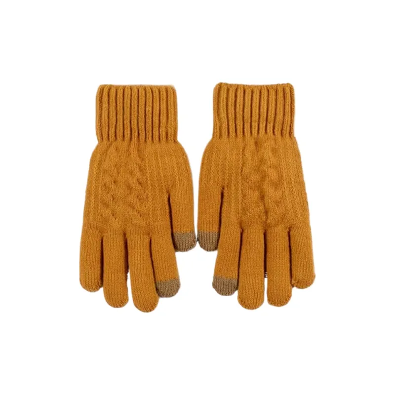 Yalu Polyester Knit Gloves Unisex Gift Box Set-6
