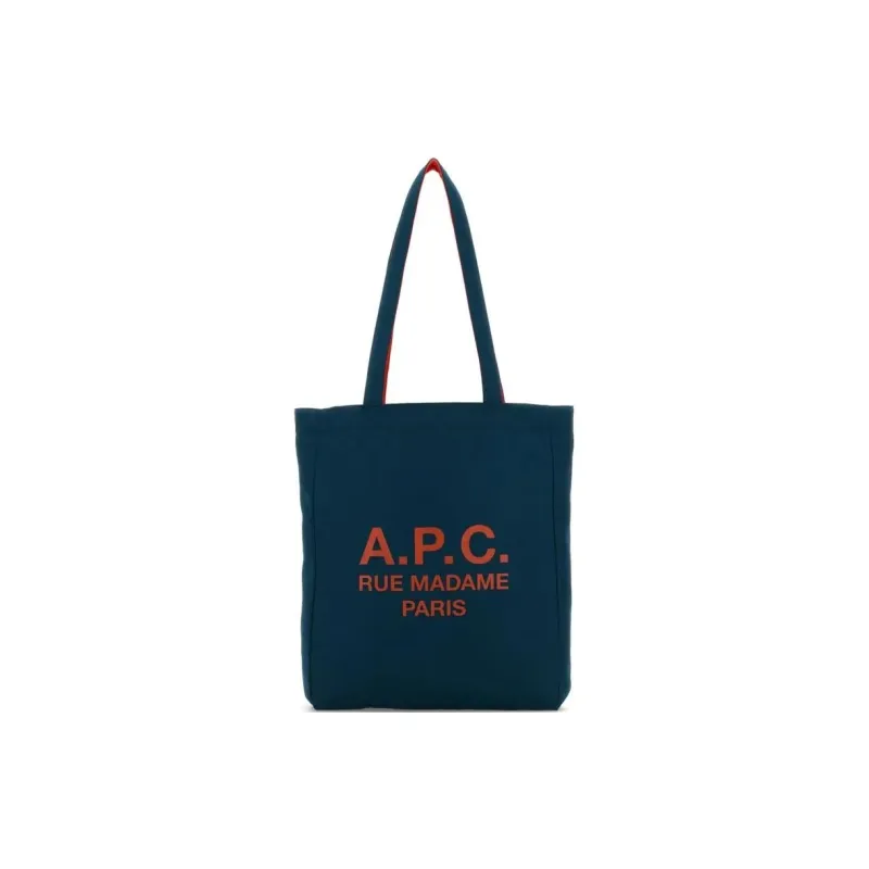 A.P.C Rue Madame Printed Reversible Tote Bag-0