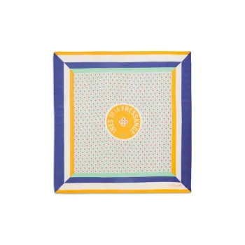 INES DE LA FRESSANGE Silk Scarves Women's Blue