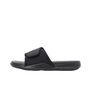 DESCENTE Slip Resistant Abrasion Resistant Slide Slippers Men's Black