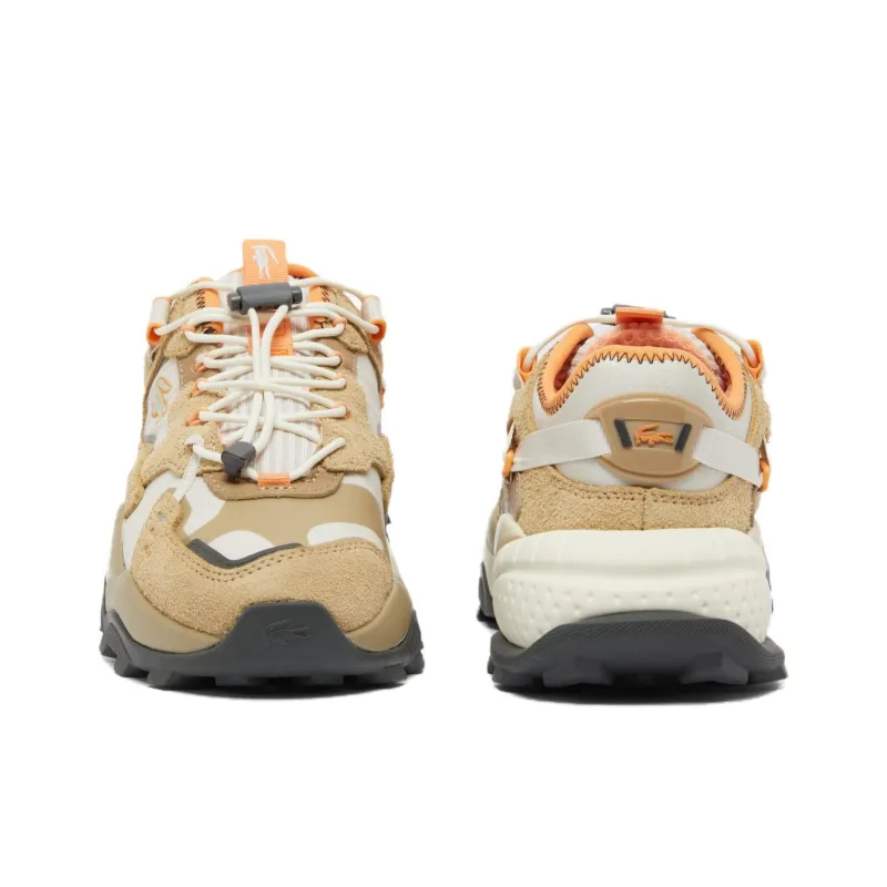 LACOSTE L-Guard Breaker Low-Top Outdoor Shoes Women's Brown White-3