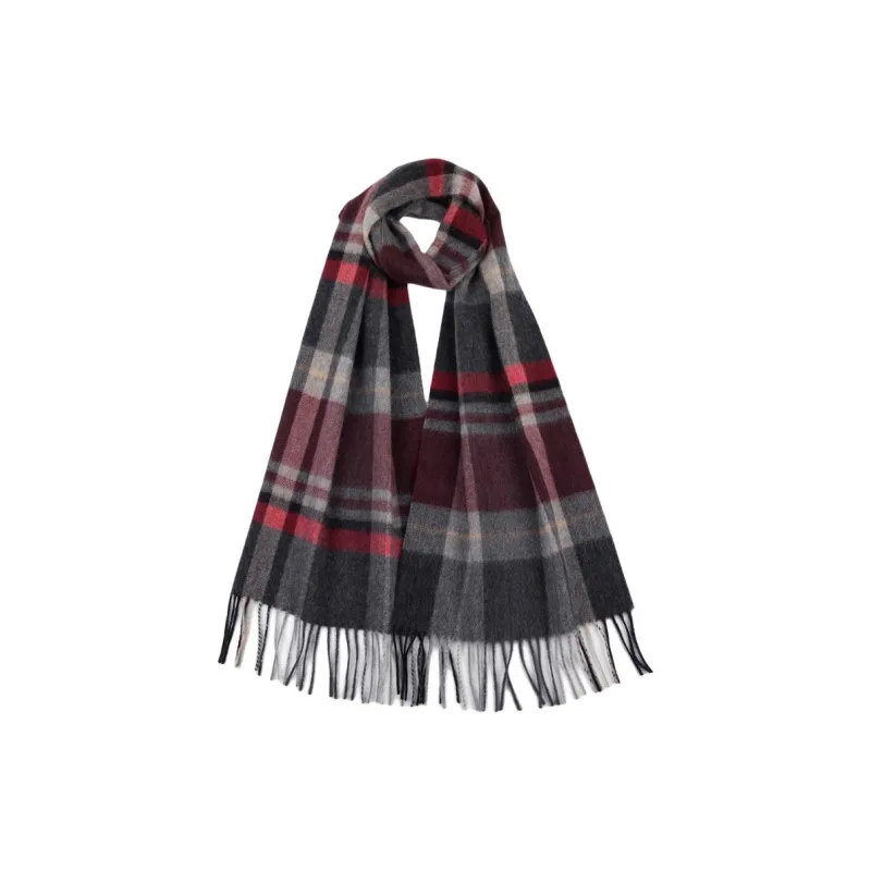Red Bean 100% Cashmere Knit Scarves Men's-2