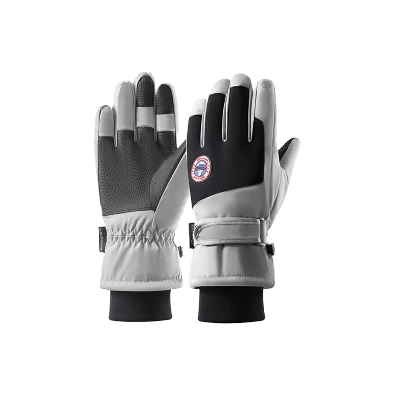 AS FISH Ski Gloves Anti Slip Wear Resistant Outdoor Sports Gloves Unisex-0