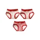 3-Pack (Red Edge Houndstooth+Red Edge Small Grid+Red Edge Large Grid)