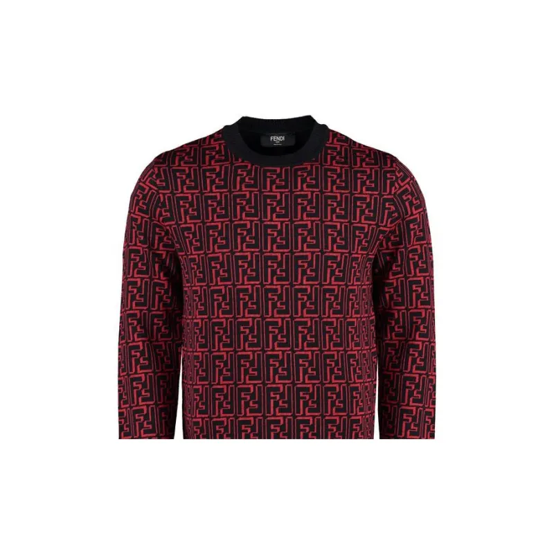 FENDI Sweaters Men Red-4