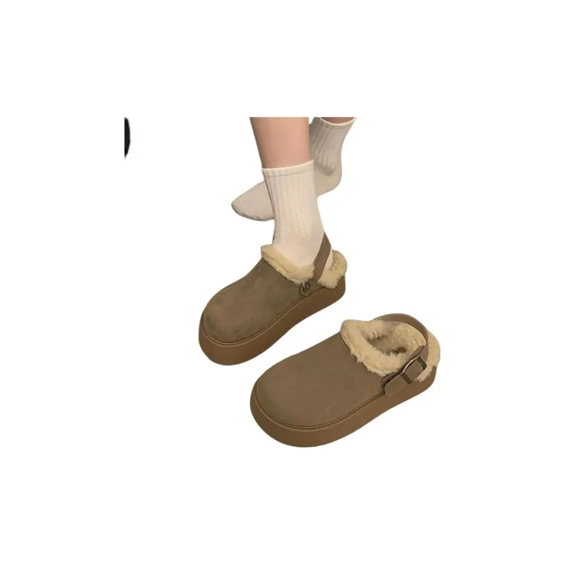 Qiao Anju Home Slippers Khaki, Light Brown-6