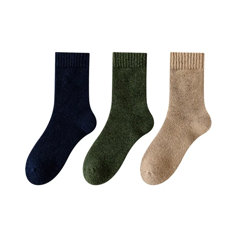 AOKANG Mid Calf Socks Men's 3 Pack-12