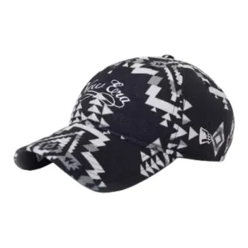 New Era   Baseball Caps Unisex Black White