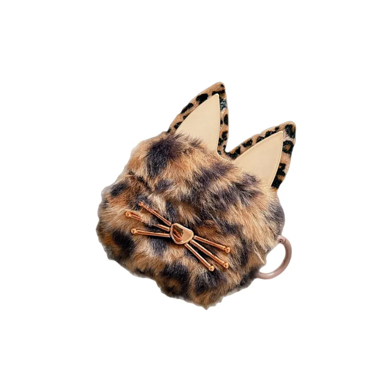 BZZOKI Compatible With AirPods 2nd Gen/New 3rd Gen/4th Gen/Pro Plush Cartoon Fun Creative Cat Ears Headphone Cases-2