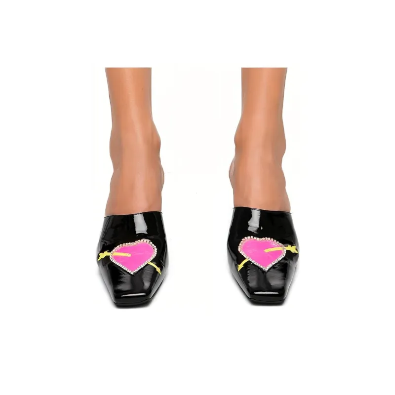 Nina Zarqua Odor-Resistant Wrap-toe Slippers Women's Black-2