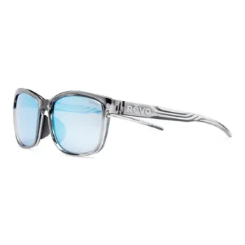 REVO TR90 Rectangular Sunglasses Unisex Gray