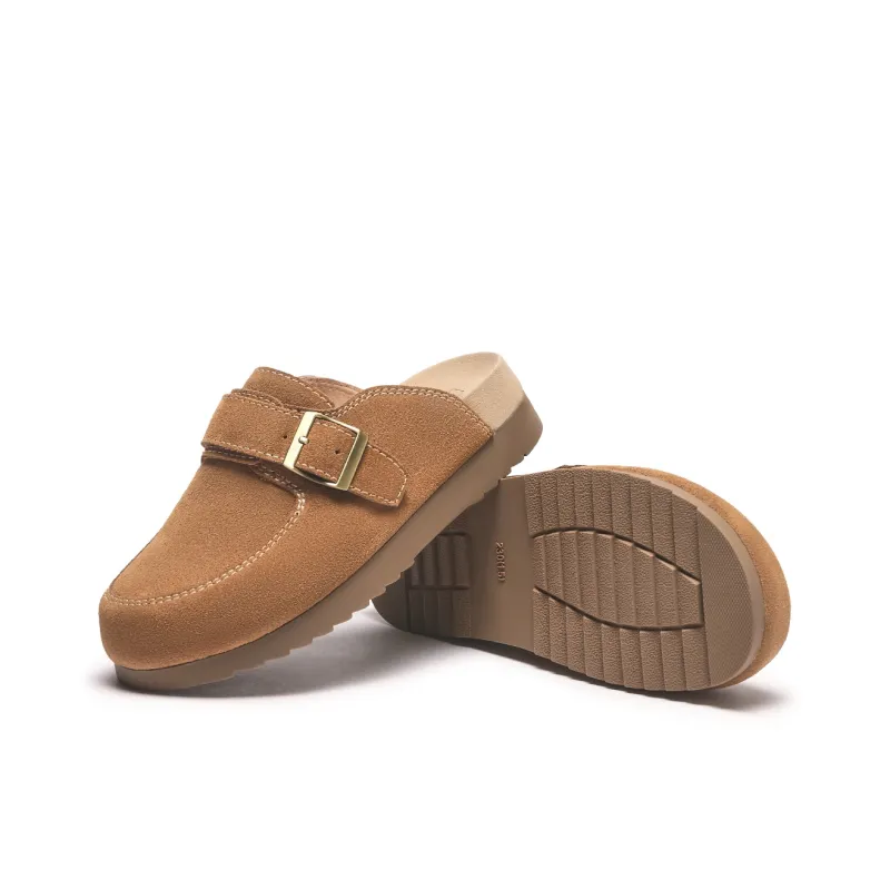 Hotwind Pinecone Grey Series Closed Toe Slippers Women's-4