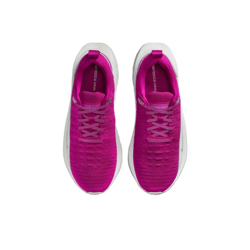 Nike React Infinity Run 4 Premium Vivid Grape Metallic Silver Women's-3