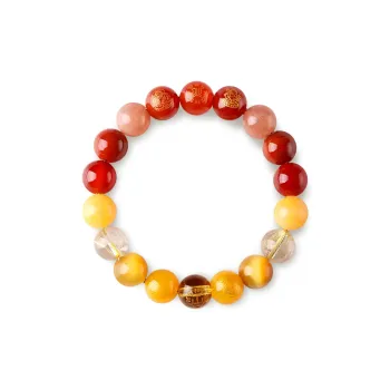 PUTUOSHANWENCHUANG Agate Bracelets Unisex