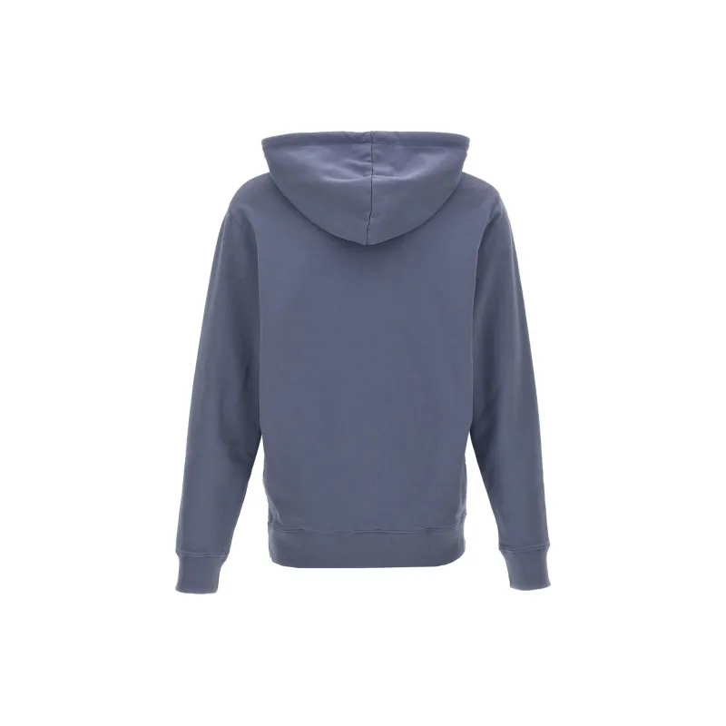 Maison Kitsuné Fox Head Patch Drawstring Hoodie-1